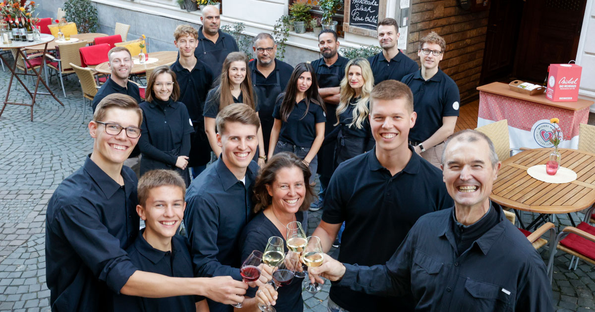 Das Team vom Weinhaus Michel
