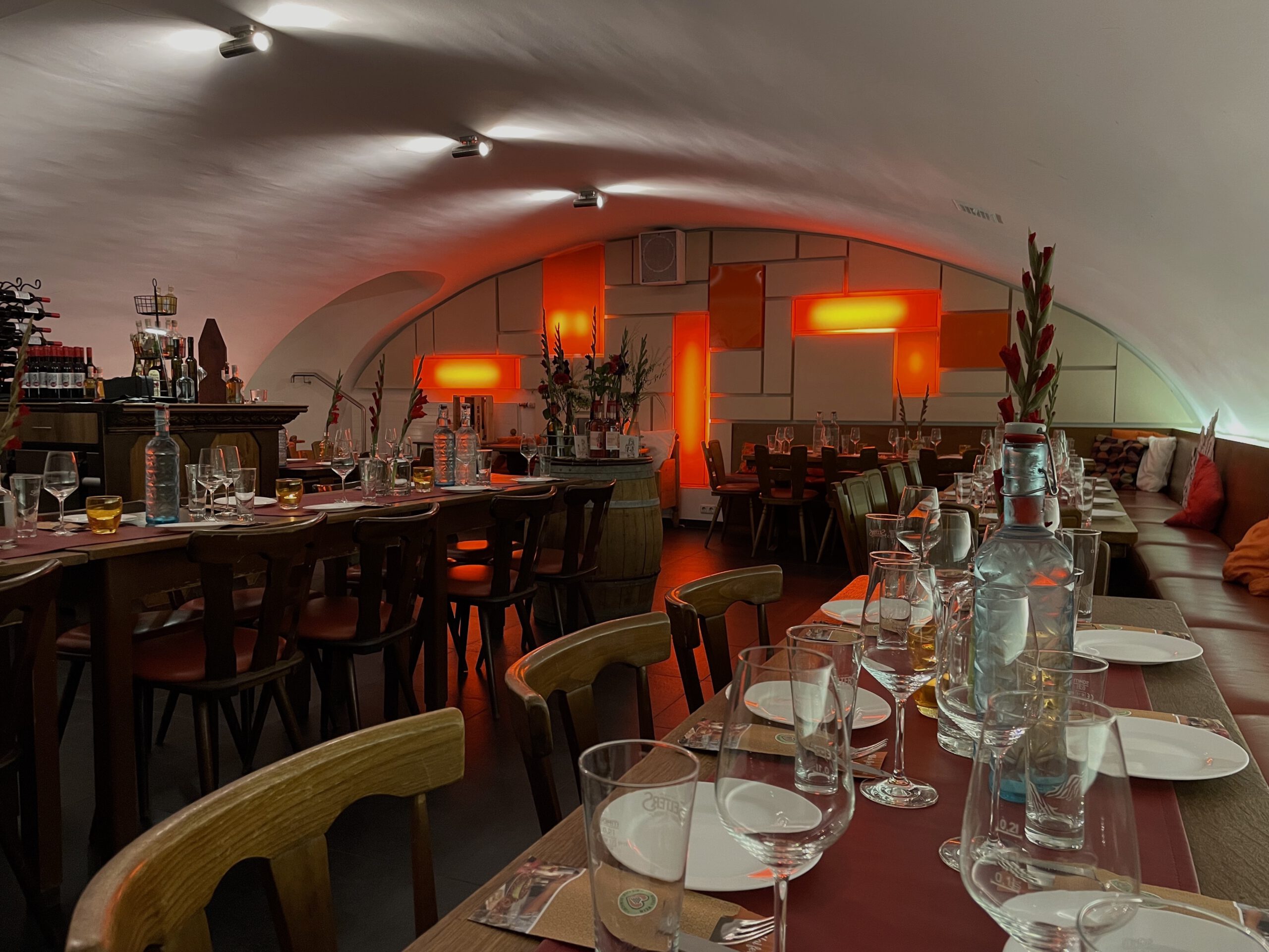 Gewölbekeller im Weinhaus Michel